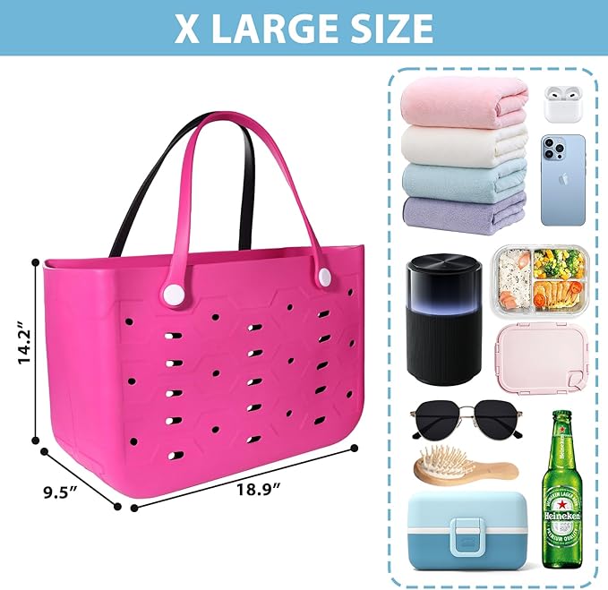 X-Large Rubber Beach Bag