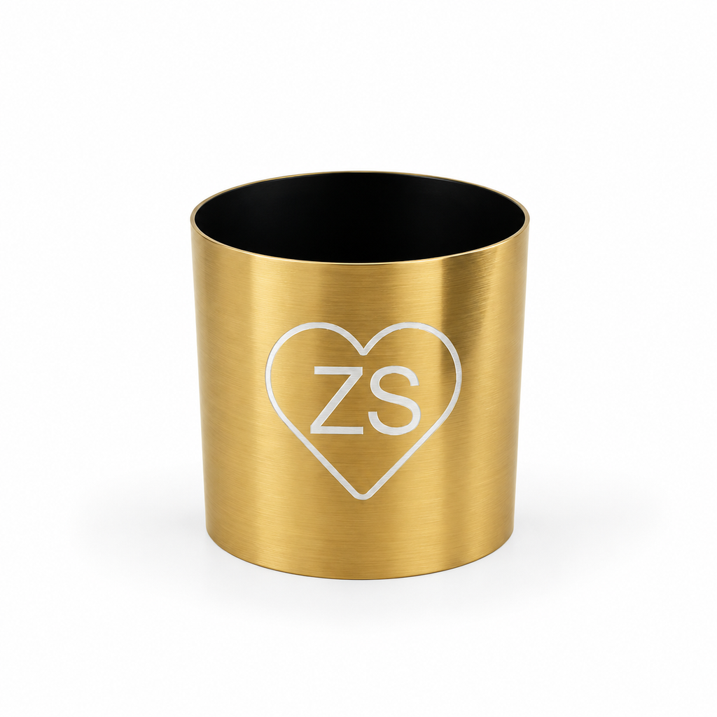 Modern Metallic Planter
