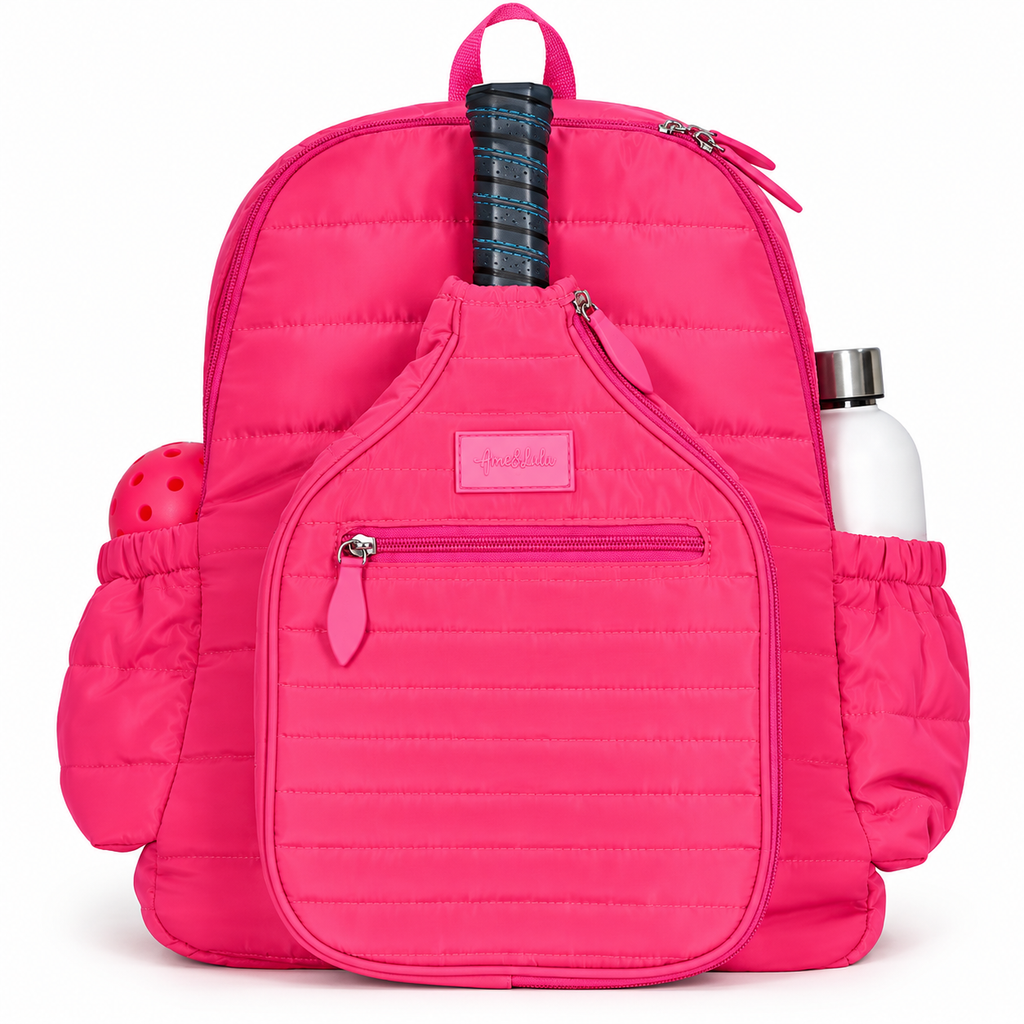 Quilted Pickleball Backpack