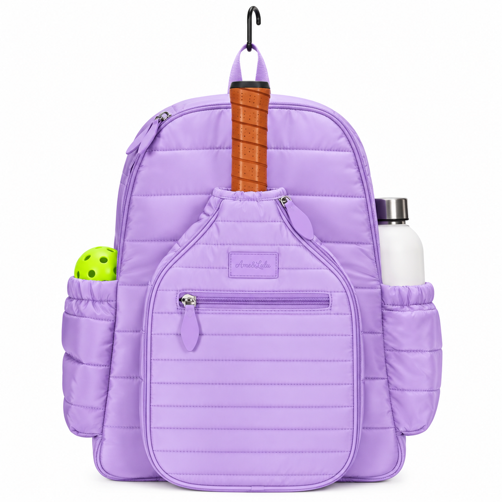 Quilted Pickleball Backpack