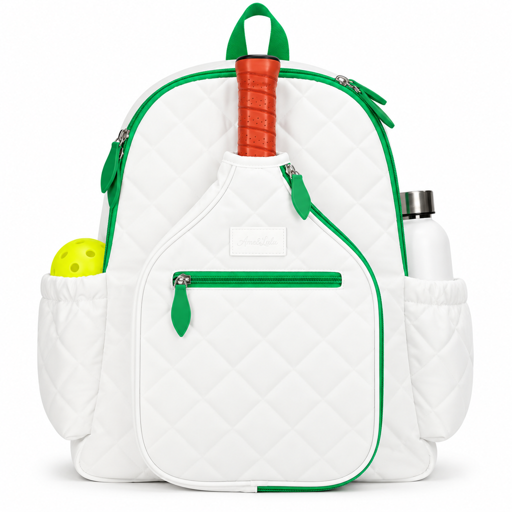 Quilted Pickleball Backpack
