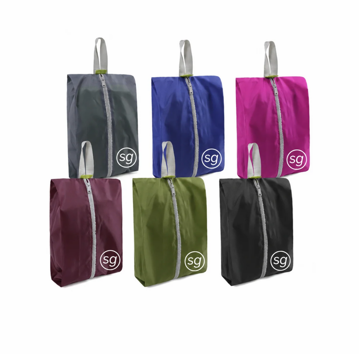 The Shoe Six — Set of 6 Travel Shoe Bags